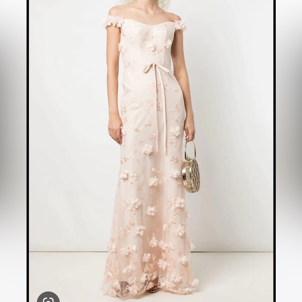 Marchesa Venice Dress- Blush Pink